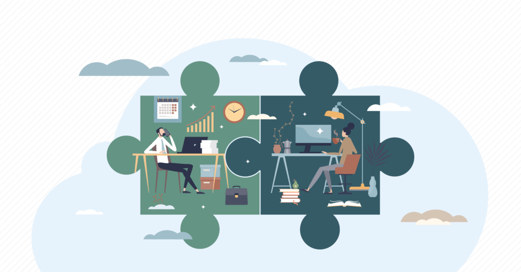 hybrid working practices